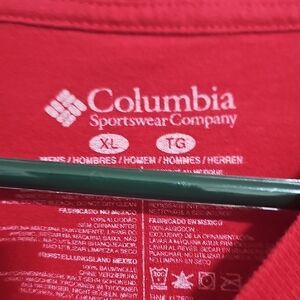 Columbia Bold Red Tee